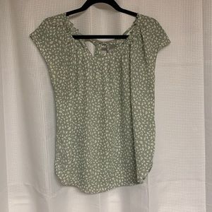 Lauren Conrad Short Sleeve Blouse